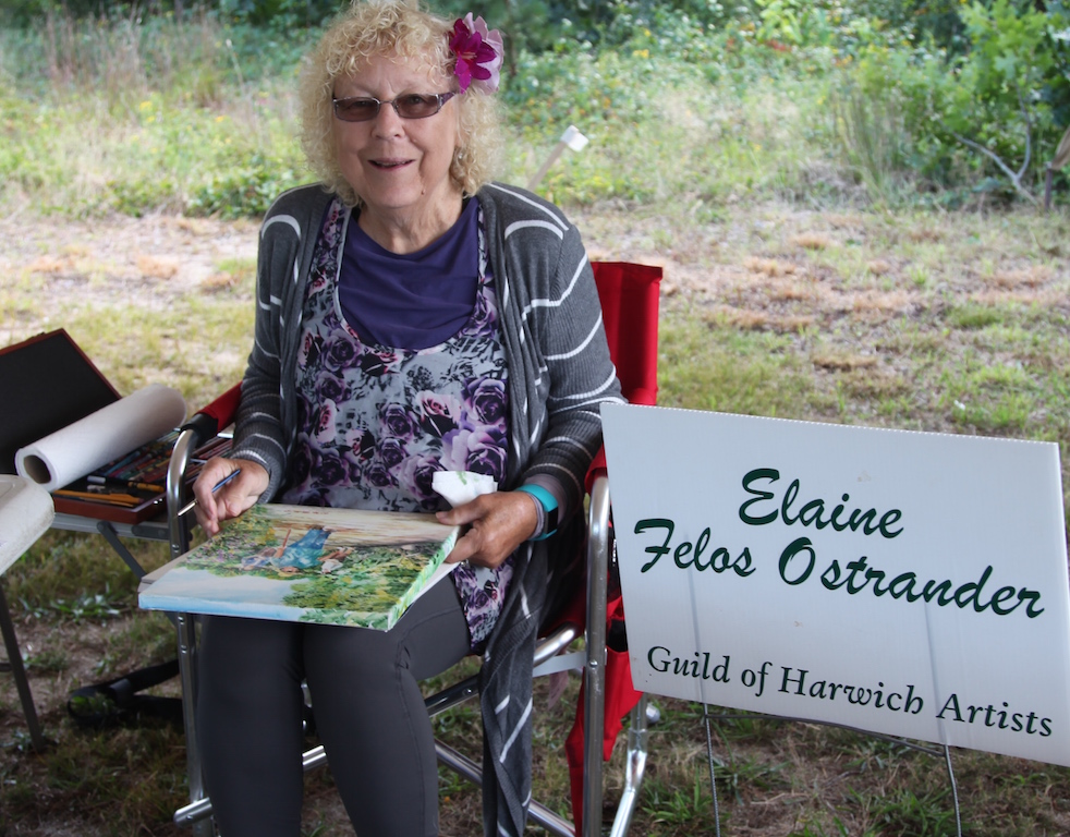 Elaine Felos Ostrander, 5th Annual Harwich Conservation Trust Wildlands Music & Art Stroll ©Kathleen Magnusson