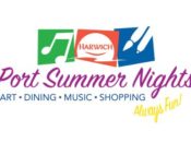 The logo for port summer nights.