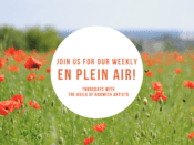 Join us for our weekly en plein air.