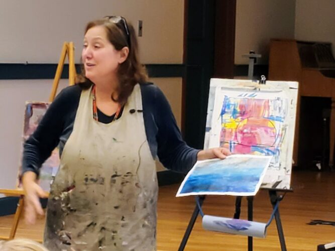Victoria Templeton Featured Demonstration Artist at January 2024 General Meeting